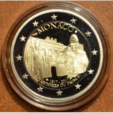 Euromince mince 2 Euro Monaco 2017 - Carabiniers du Prince (Proof)