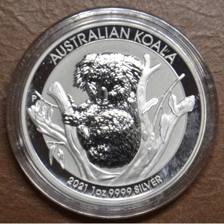Euromince mince 1 dolár Australia 2021 Koala (1 oz. Ag)