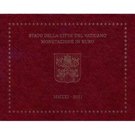eurocoin eurocoins Vatican 2021 set of 8 coins (BU)