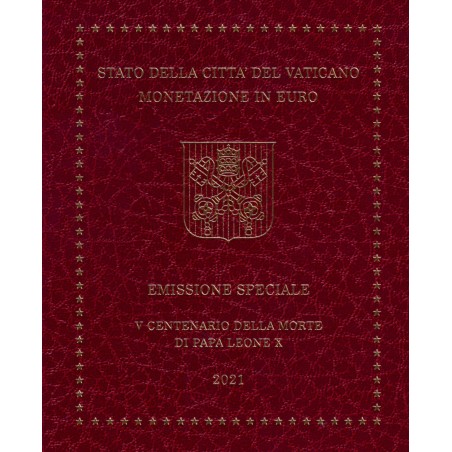 eurocoin eurocoins Set of 9 eurocoins Vatican 2021 (BU)