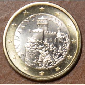 Euromince mince 1 Euro San Marino 2021 - Druhá veža (UNC)