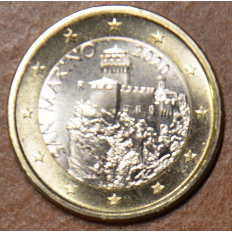 Euromince mince 1 Euro San Marino 2021 - Druhá veža (UNC)