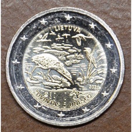 Euromince mince 2 Euro Litva 2021 - Žuvintas (UNC)