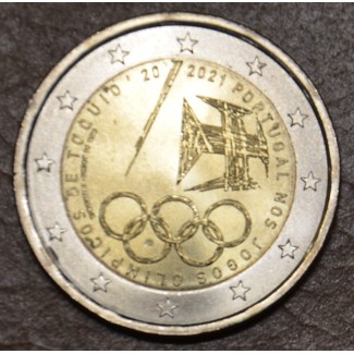 Euromince mince 2 Euro Portugalsko 2021 - Olympijské hry Tokio (UNC)