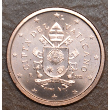 eurocoin eurocoins 1 cent Vatican 2021 (BU)