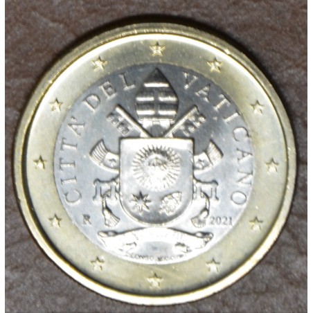 Euromince mince 1 Euro Vatikán 2021 (BU)