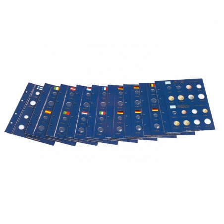 eurocoin eurocoins Leuchtturm VISTA Euro Annual Album 2021