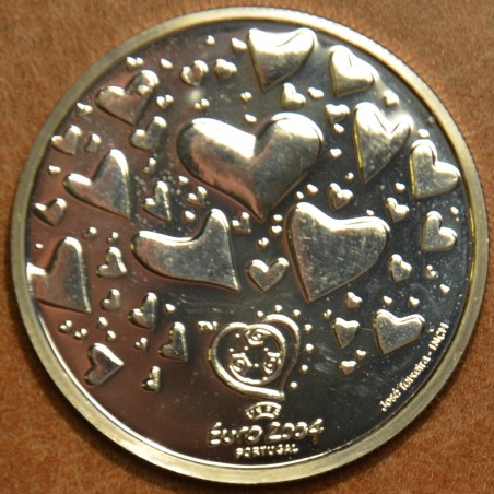 eurocoin eurocoins 8 Euro Portugal 2003 - Football is passion (Proof)