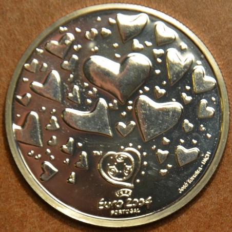 euroerme érme 8 Euro Portugália 2003 - Labdarúgás: passzió (Proof)