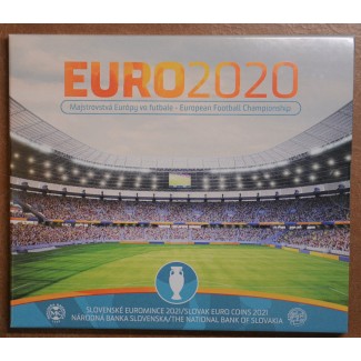 Euromince mince Slovensko 2021 sada mincí - EURO 2020 (BU)