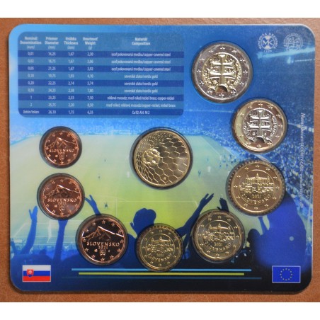 euroerme érme Szlovákia 2021 forgalmi sor - EURO 2020 (BU)