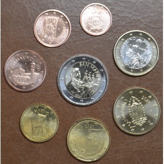 Euromince mince San Marino 2021 sada 8 mincí (UNC)