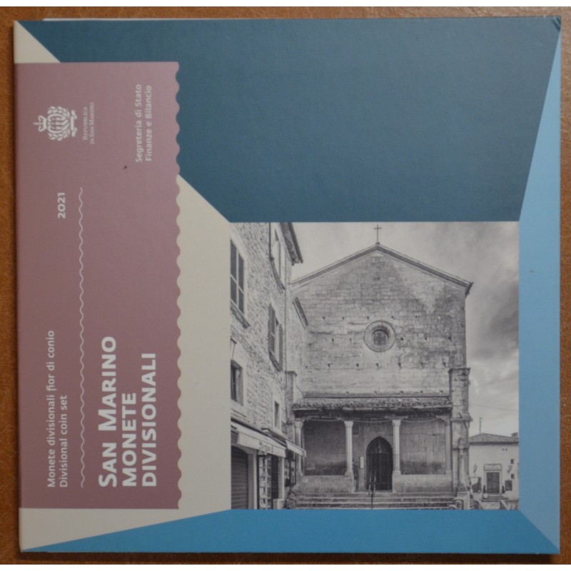 eurocoin eurocoins San Marino 2021 set of 8 eurocoins (BU)