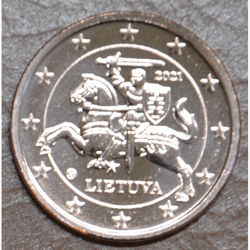 Euromince mince 1 cent Litva 2021 (UNC)