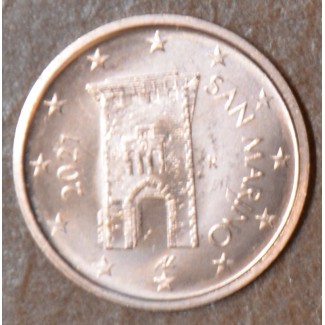 euroerme érme 2 cent San Marino 2021 (UNC)