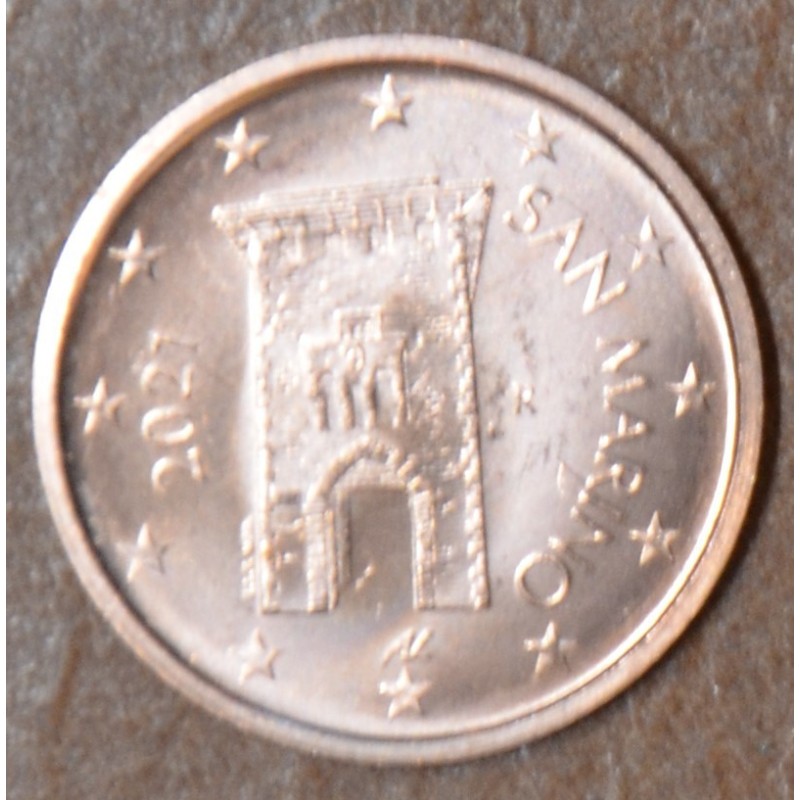 eurocoin eurocoins 2 cent San Marino 2021 - New design (UNC)