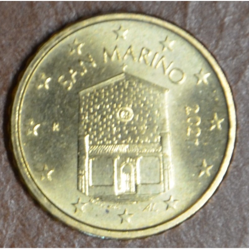 Euromince mince 10 cent San Marino 2021 (UNC)
