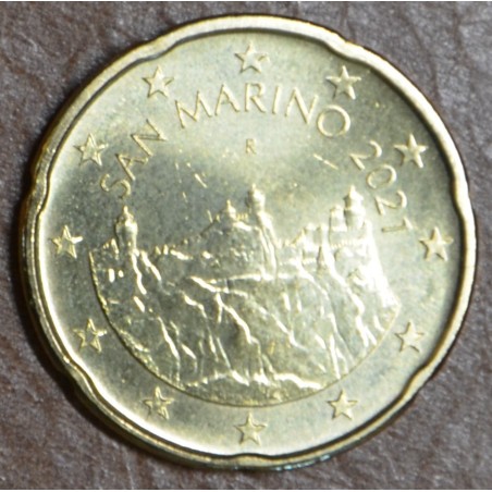 Euromince mince 20 cent San Marino 2021 (UNC)