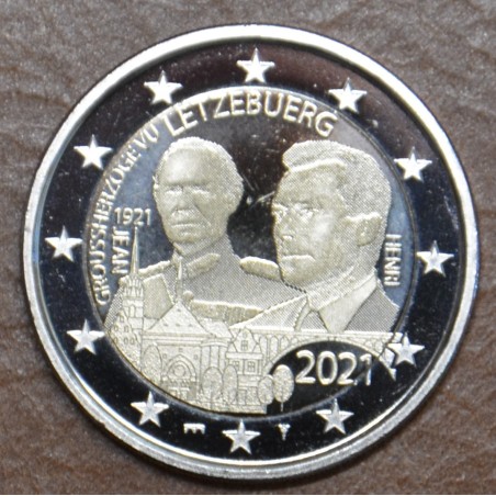 Euromince mince 2 Euro Luxembursko 2021 - 100. výročie narodenia ve...