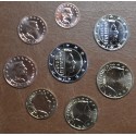 Luxembourg 2021 set of 8 coins with mintmark "bridge" (UNC)