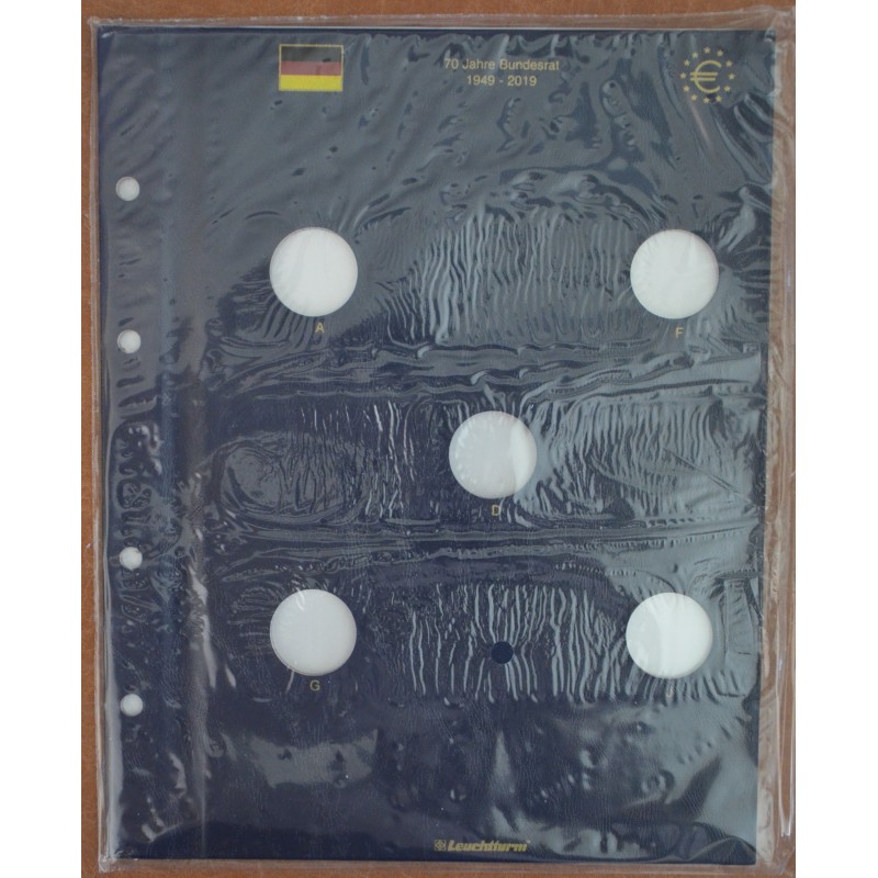 eurocoin eurocoins Sheet into Leuchtturm Vista albums for German 2 ...