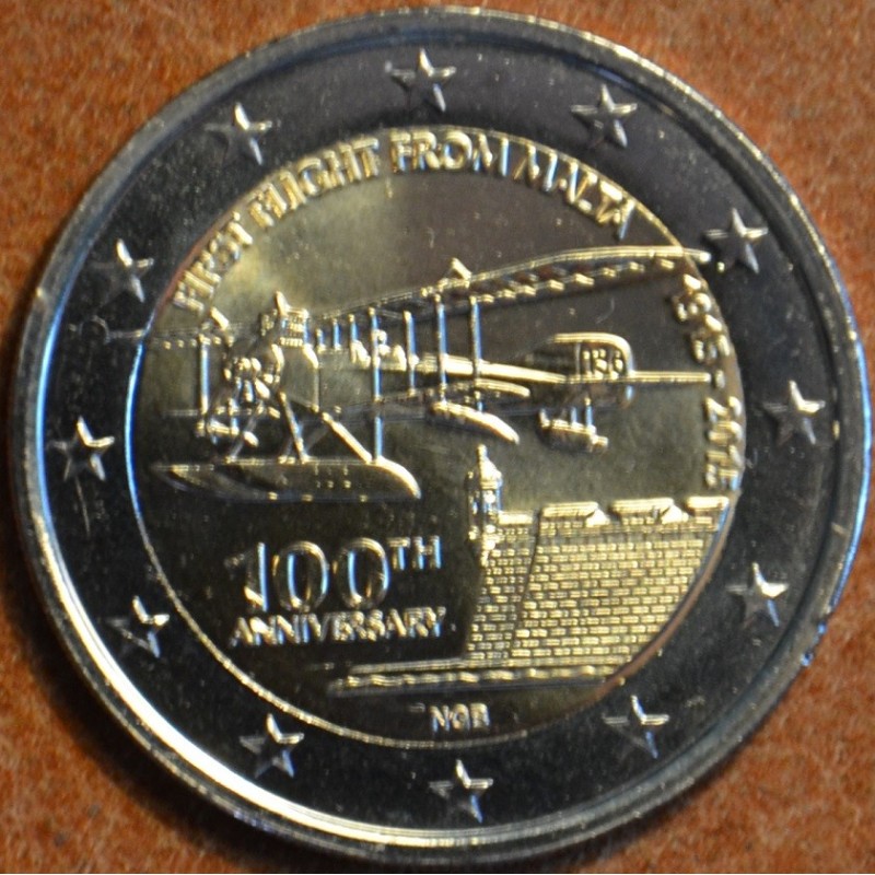 Euromince mince 2 Euro Malta 2015 - Prvý let (UNC)