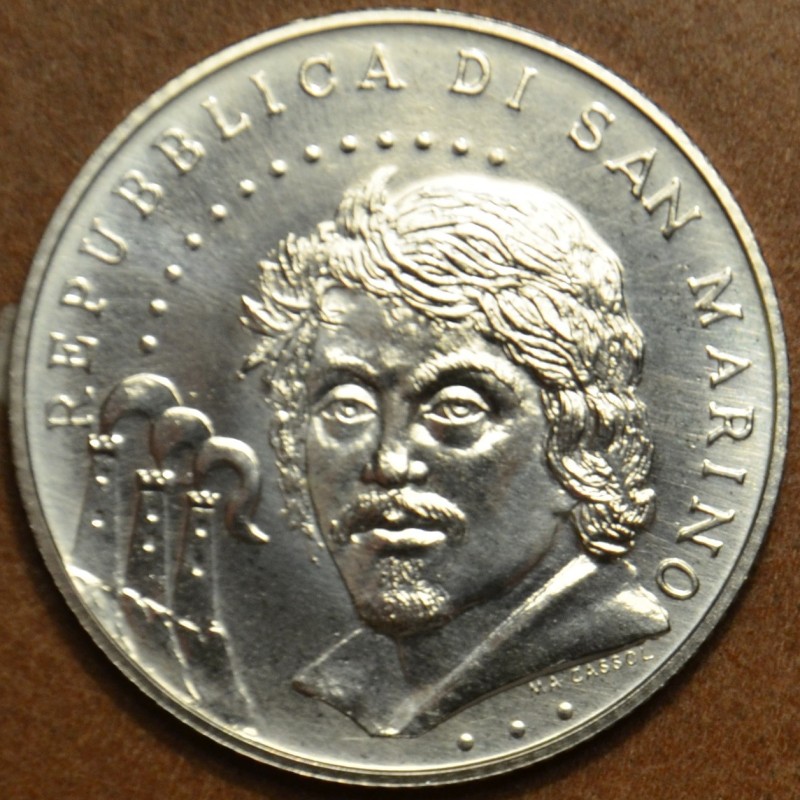 Euromince mince 5 Euro San Marino 2010 - Caravaggio (BU)
