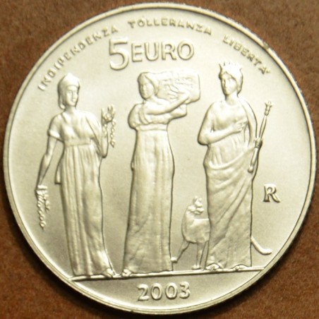 eurocoin eurocoins 5 Euro San Marino 2003 - 1700 years of San Marin...