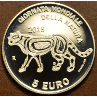 Euromince mince 5 Euro San Marino 2018 - Svetový deň prírody (BU)