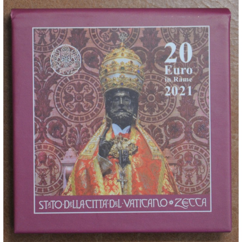 eurocoin eurocoins 20 Euro Vatican 2021 - Art and Faith: St. Peter ...