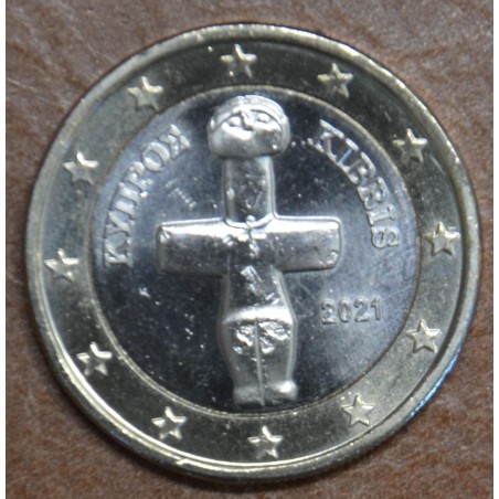 euroerme érme 1 Euro Ciprus 2021 (UNC)