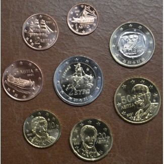 Euromince mince Grécko 2021 sada mincí (UNC)