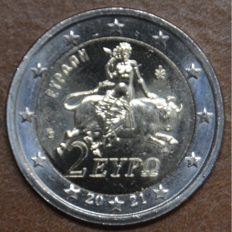 eurocoin eurocoins 2 Euro Greece 2021 (UNC)