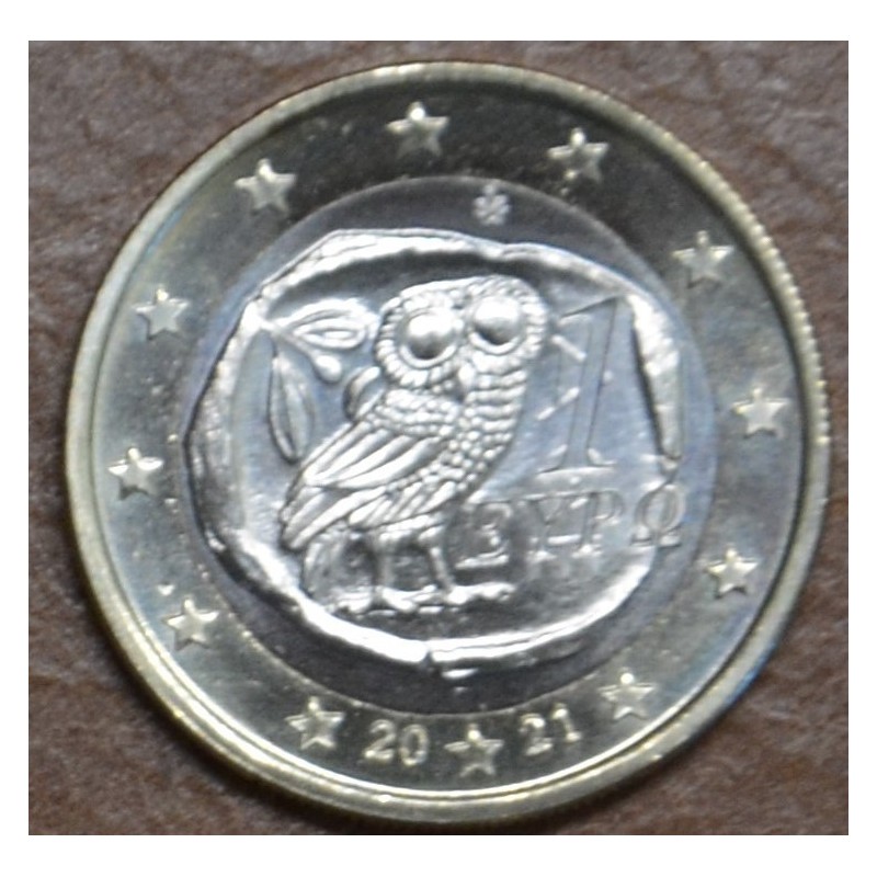 Euromince mince 1 Euro Grécko 2021 (UNC)
