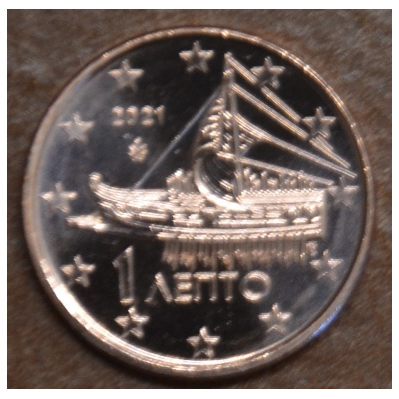 eurocoin eurocoins 1 cent Greece 2021 (UNC)