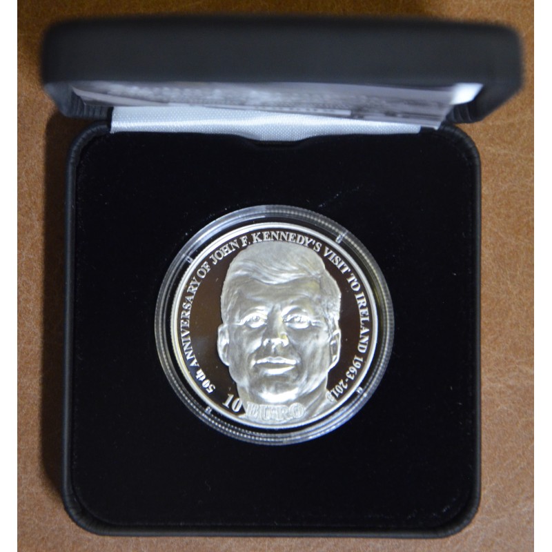 eurocoin eurocoins 10 Euro Ireland 2013 - J. F. Kennedy (Proof)