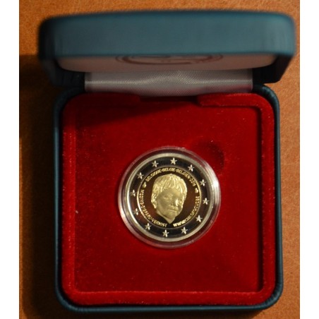 Euromince mince 2 Euro Belgicko 2016 - Dieťa v núdzi (Proof)