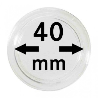 euroerme érme 40 mm Lindner kapszula (10 db)