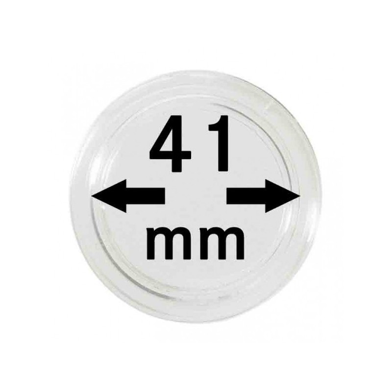 euroerme érme 41 mm Lindner kapszula (10 db)