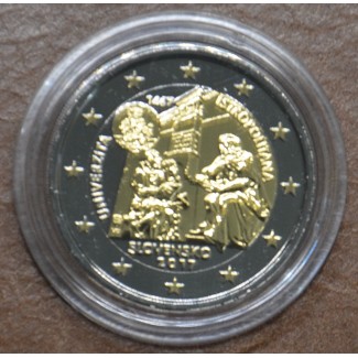 Euromince mince 2 Euro Slovensko 2017 - Univerzita Istropolitana (r...