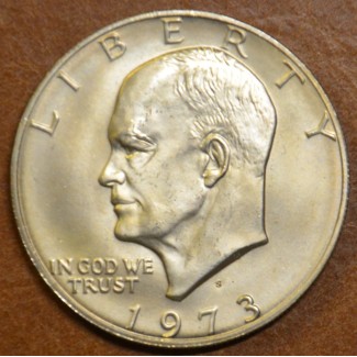 euroerme érme 1 dollar USA 1973 \\"S\\" Eisenhower (BU)
