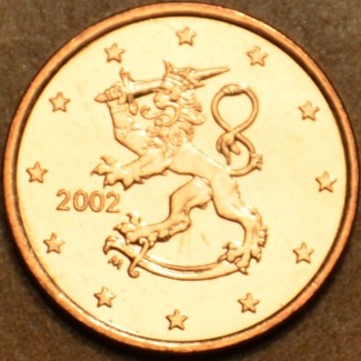 euroerme érme 1 cent Finnország 2002 (UNC)