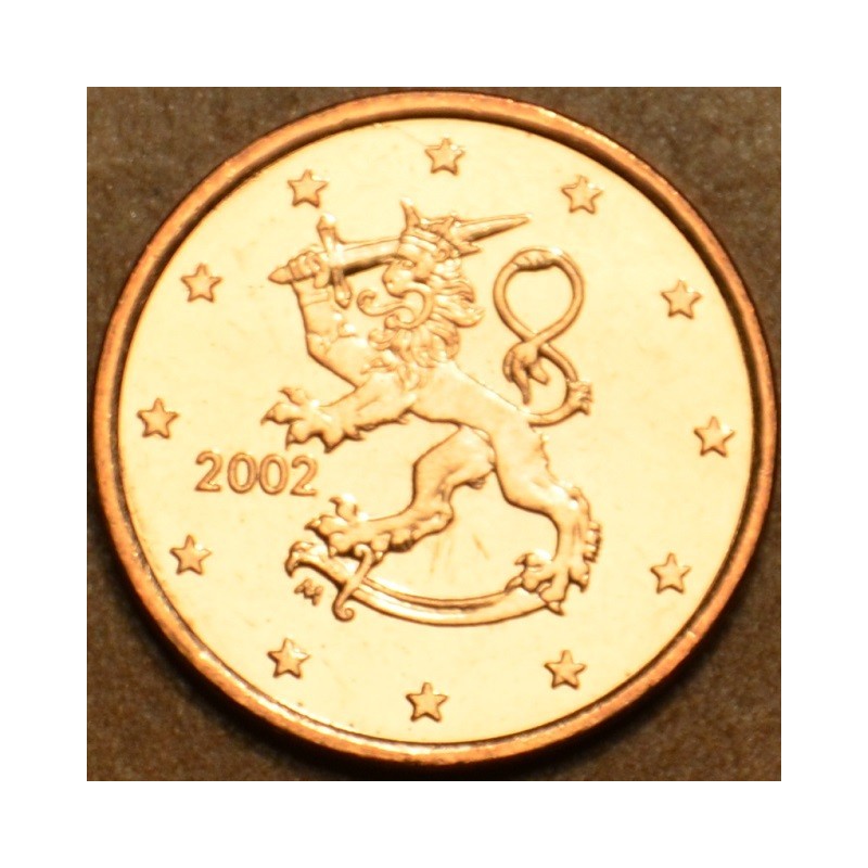 Euromince mince 1 cent Fínsko 2002 (UNC)