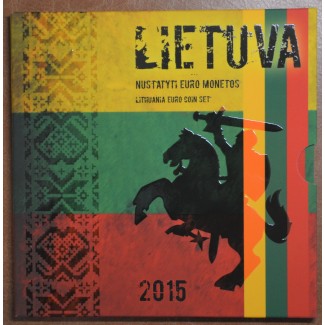 Euromince mince Litva 2015 neoficiálna sada 8 euromincí (BU)