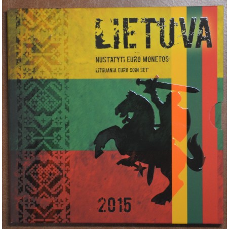 Euromince mince Litva 2015 neoficiálna sada 8 euromincí (BU)
