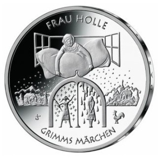 Euromince mince 20 Euro Nemecko 2021 - Frau Holle (UNC)