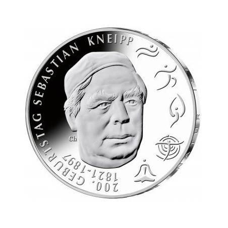 Euromince mince 20 Euro Nemecko 2021 - Sebastian Kneipp (UNC)