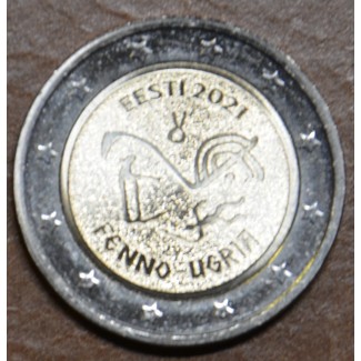 Euromince mince 2 Euro Estónsko 2021 - Ugrofínski ľudia (UNC)