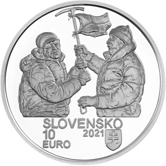 euroerme érme 10 Euro Szlovákia 2021 - Nanga Parbat (BU)