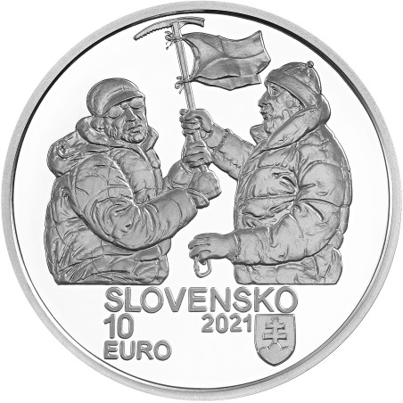 eurocoin eurocoins 10 Euro Slovakia 2021 - Nanga Parbat (BU)